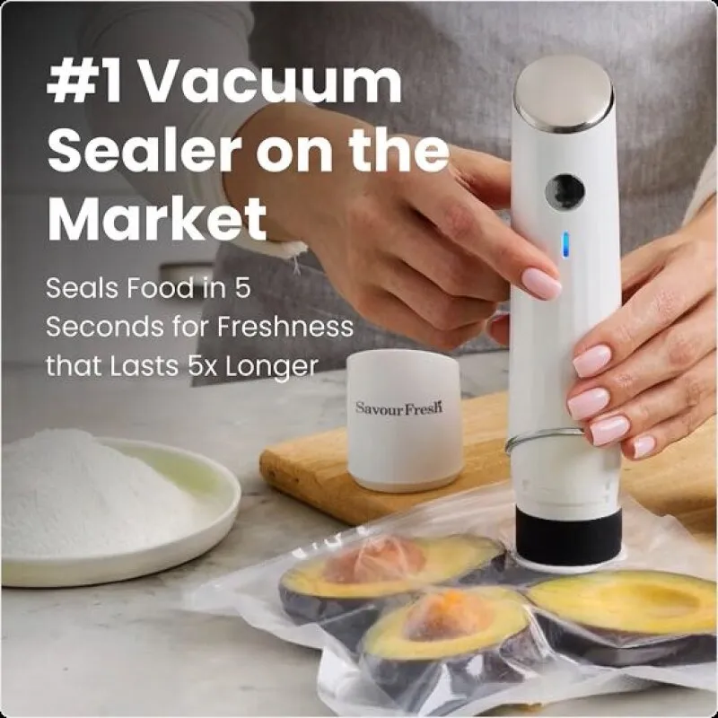 SavourFresh Vakuumierer mit Beuteln